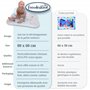 Freudeskind tapis de jeu d'eau sensoriel XXL pour bébé - Sensory tummy time water mat - De qualité supérieure sans BPA - De 0 à 