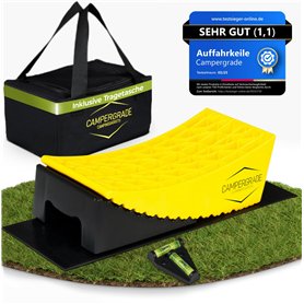 CAMPERGRADE Lot de 2 cales pour camping-car