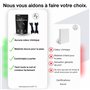 Ellicit® Bandelette nasale noir, 30 bande nasale premium, contre le ronflement, forte tenue pour le sport & meilleure qualité de