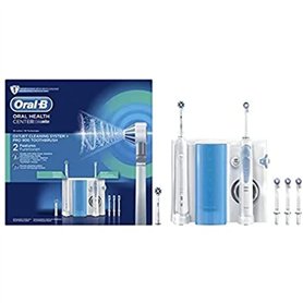 Oral-B Pro 900 + Oxyjet Kit Brosse À Dents Électrique Rechargeable Avec Jet Dentaire