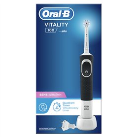 Oral-B P19 D100.413 Sensitive Black Brosse à Dents