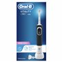 Oral-B P19 D100.413 Sensitive Black Brosse à Dents