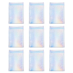 ULTECHNOVO 25Pcs Enveloppes à Bulles Enveloppes Rembourrées Auto-Scellantes Enveloppes à Bulles en Vrac Envoi Postal Enveloppes