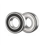 Roulettes de transpalette, lot de 2 - Roues directrices de transpalette avec essieu 180x50 mm (diamètre 180 mm, largeur 50 mm) R