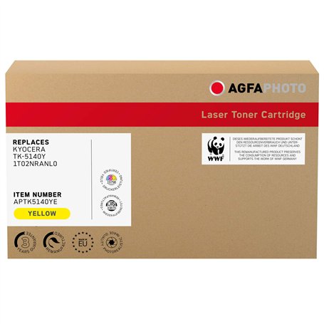 AgfaPhoto APTK5140YE Cartouche d'encre compatible avec Imprimante M6030 Jaune