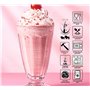 Topkapi Arctic 51128 Lot de 6 coupes à glace, pour café glacé, milkshake - 325 ml