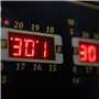 Karella Cible de fléchettes électronique CB-50 avec 27 Jeux et 159 Variantes de Jeu, Dimensions exactes du Tournoi en Version 2 
