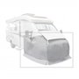 Reimo Tent Technology MOV9912652 Lux Duo Chemise d'isolation Thermique du Moteur Plus pour Ducato