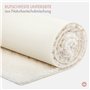 Tapis de yoga en laine vierge pure (1200 g/m²) | 100% laine vierge de mouton à poils longs (issue de moutons vivants) | Doux & I