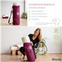 Tapis de yoga en laine vierge pure (1200 g/m²) | 100% laine vierge de mouton à poils longs (issue de moutons vivants) | Doux & I
