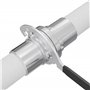 Wiltec Clé pour accouplement Storz – pour les tailles C/52 et B/75 – 282 x 5 x 80 mm – pour Raccord pour Tuyaux pompier Irrigati