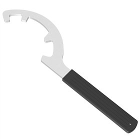 Wiltec Clé pour accouplement Storz – pour les tailles A/133 B/75 et C/52 – 282 x 5 x 80 mm – pour Raccord pour Tuyaux pompier Ir