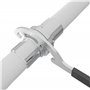 Wiltec Clé pour accouplement Storz – pour les tailles A/133 B/75 et C/52 – 282 x 5 x 80 mm – pour Raccord pour Tuyaux pompier Ir
