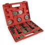 WilTec Coffret Repousse-Piston de Frein Set 21 pièces Outil Auto Garage Étrier de Frein