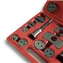 WilTec Coffret Repousse-Piston de Frein Set 21 pièces Outil Auto Garage Étrier de Frein