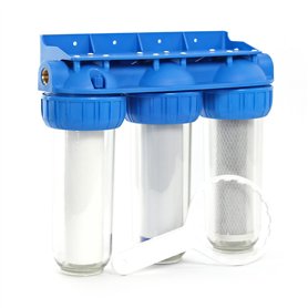 Naturewater NW-BR10B4 Filtre à eau potable à 3 étapes – 400 x 160 x 360 mm – 32