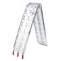 Rampe de chargement Pliable Moto VTT Quad Aluminium Rampe d’accès 223cm 340kg