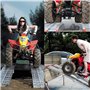 Rampe de chargement Pliable Moto VTT Quad Aluminium Rampe d’accès 223cm 340kg