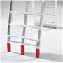Wiltec Lot de 2X Rampe de Chargement Pliable 2260 x 305 mm – capacité de Charge Max. 680 kg – Profil à tiges – en Aluminium – Ra