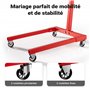 WilTec Support Moteur Levage Moteur Support à Griffes 570kg
