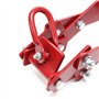 WilTec Pince forestière pour Troncs Max. 850 mm, Force 1500 kg, Pince de Levage, 4 Mandrins de Serrage