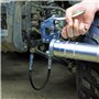 WilTec Pompe Graisse Manuelle Cartouches Graisse en Vrac Produit lubrifiant Presse Graisseur