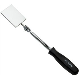 Miroir d'inspection télescopique qualité professionnelle Miroir Taille 65 x 43 mm (Rectangle) Longueur 720 mm überwachungsspiege