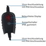 ChiliTec Prise de Courant avec Interrupteur crépusculaire - Adaptateur de Prise extérieure avec minuterie - 230 V IP44 2300 W - 