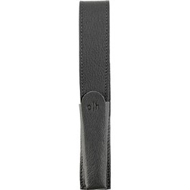 Otto Hutt Étui en cuir de couleur anthracite pour ranger et protéger les instruments d'écriture