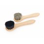 DELARA Ensemble de cirage pour chaussures 9 pièces avec brosses en bois et poils naturels – fabriqué en Allemagne