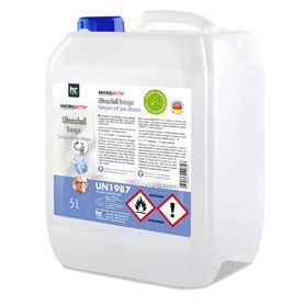 Höfer Chemie Microactiv® Nettoyant Ultrason - Détergent Ultra-Efficace 5L pour Bijoux