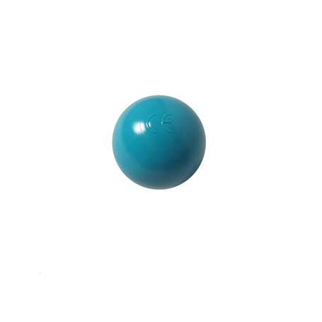 Lot de 100 balles de piscine en plastique de 6 cm - Turquoise - Qualité professionnelle - Sans plastifiants nocifs