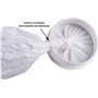 25 Pièces Sachet pour Mal de L'Air avec Embouchure Medi-Inn Sacs à Vomi Sac de Vomissement Sac Collecteur