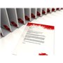 Paperandpicture Lot de 20 feuilles de papier à lettres Motif cœurs 100 g/m²