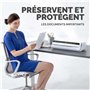 Fellowes 5440101 Super Quick Pochettes de plastification brillantes Capture 125 microns A4 - Pack de 100 Transparent