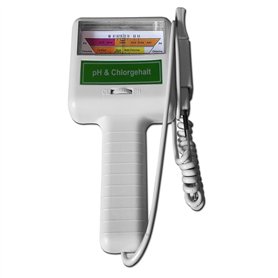 Deuba Testeur électronique Chlore et pH pour Piscine - Compteur qualité de l'eau