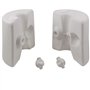Deuba Set de 4 Poids pour pavillon Fixation en polyéthylène Haute densité tonnelle pavillon Tente Remplissage Eau/Sable Stable R