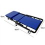 Deuba® Chariot de Visite mécanicien 150kg 6 roulettes rotatifs 360° Planche a roulettes Pliable Tabouret Atelier Garage Chariot 