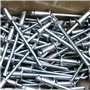 Pince à riveter en aluminium et acier avec 5 embouts et 75 rivets, clé à rivet et récipient de collecte poignée en acier