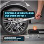 Monzana® Clé dynamométrique 1/2' 6 pcs 40-210Nm TÜV Süd GS CvV 3 embouts extension valise de rangement clé de serrage voiture mo