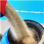 poolomio Sable filtrant Piscine Filtre à Sable 25 kg | Sable de Quartz Azuro de Haute qualité, Filtre à Sable, Filtre de Piscine
