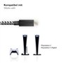Lioncast pour PS5 4m 2x câbles de charge rapide pour Sony PlayStation 5 | Câble de la manette Ps5 pour manette Dualsense | Câble