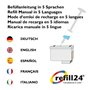 refill24 Liquide spécial pour le nettoyage des têtes d'impression à cartouche ou des têtes d'impression permanentes de Canon/Bro