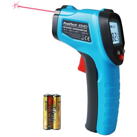 PeakTech Thermomètre infrarouge 4940 avec laser