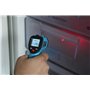 PeakTech Thermomètre infrarouge 4940 avec laser, de -50 °C à 600 °C, rapport de point de mesure 12:1, pour une mesure rapide de 