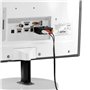 deleyCON Adaptateur Péritel vers 3X RCA in Out + Adaptateur S-Vidéo S-VHS AV Audio Vidéo