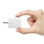 deleyCON 2 Pieces Multiprise Intérieur Câble Électrique Euro Adaptateur de Courant & Fiche Euro 2x Euro Femelle 2,5A Intérieur M