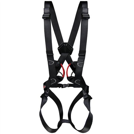 ALPIDEX Harnais d'escalade universel pour les jeunes et les adultes EN 12277 harnais complet réglable en continu