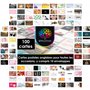 OfficeTree Lot de 100 cartes de vœux A6 avec 10 enveloppes – Cartes postales en anglais avec dictons pour toutes les occasions a