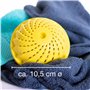 Hinrichs 2x Boules de Lavage - Lavage Linge avec Perles en Céramique - Laver sans Lessive - Pour env. 1 500 lavages - Balle de L